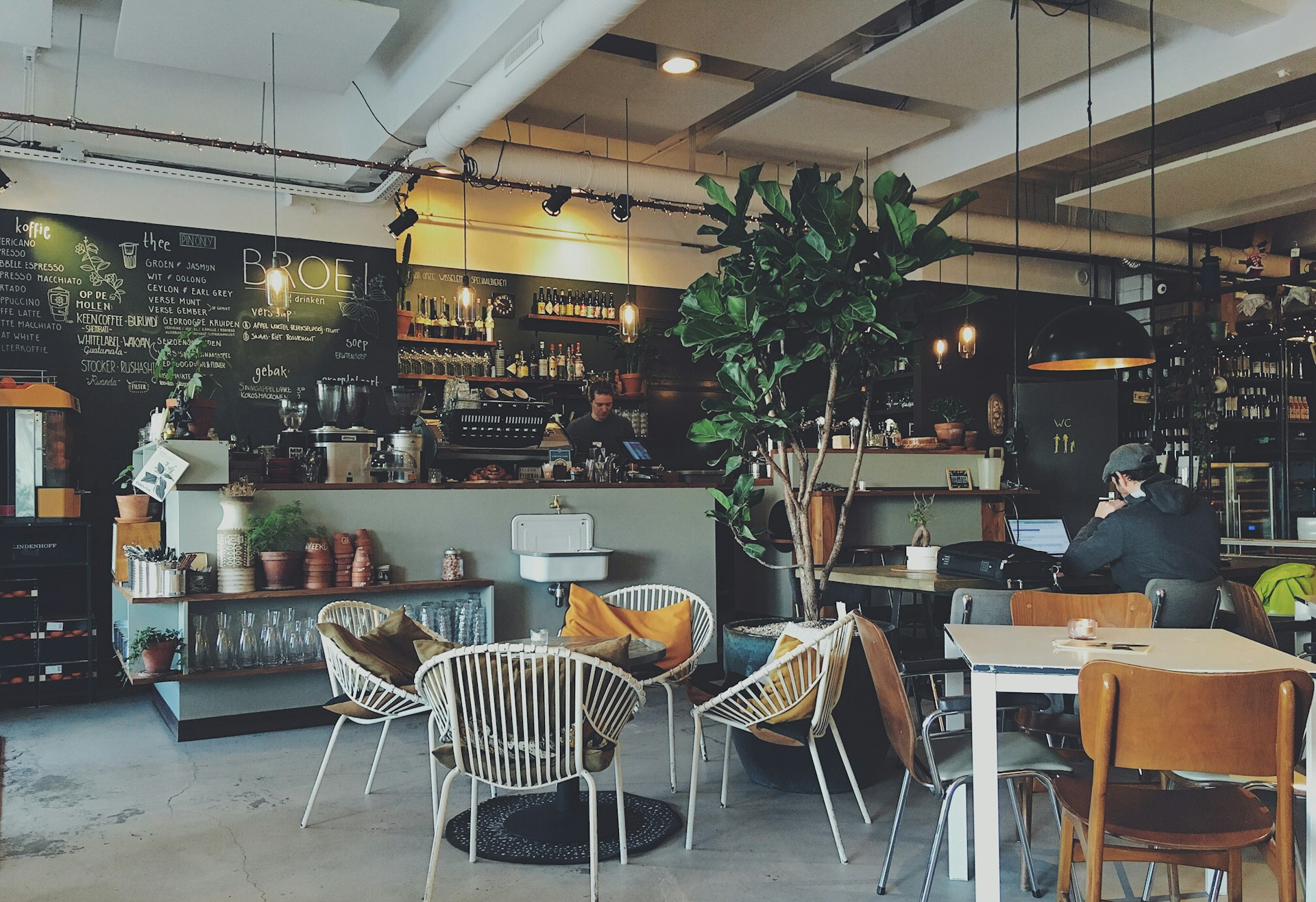 Sancrema Coffee Shop interior