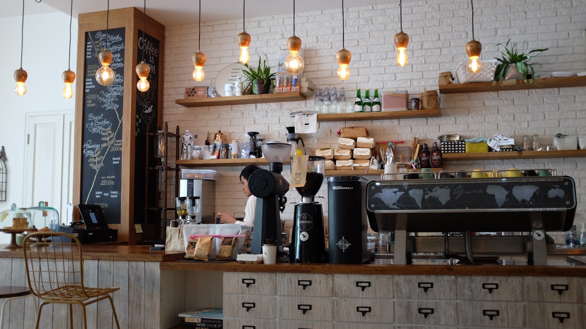 Coffee bar at Sancrema